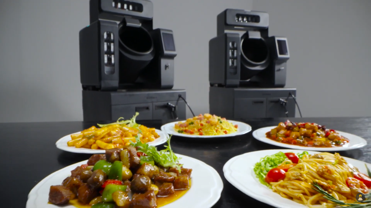 ロボット回転釜OMNIピックアップページ