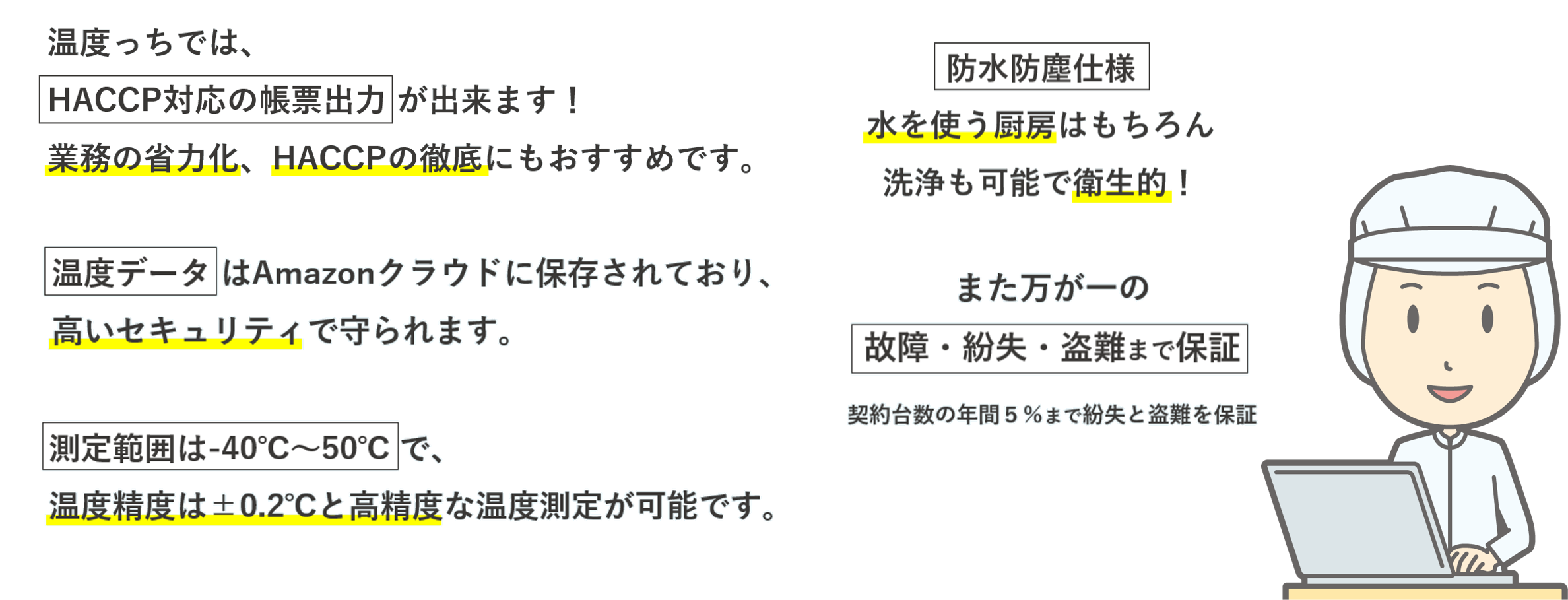 温度管理をもっと手軽に