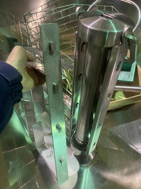 分解式支柱・羽根