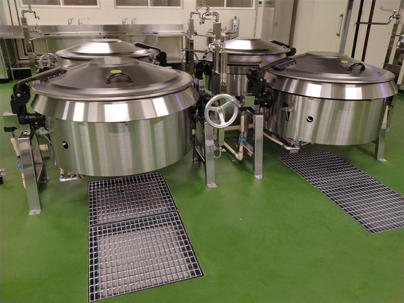 回転釜の暑さ対策とは？輻射熱を抑えて作業環境と安全性に配慮した回転釜の工夫